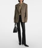 AG Jeans Sophie leather bootcut pants