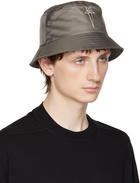 Rick Owens Gray Champion Edition Gillian Bucket Hat