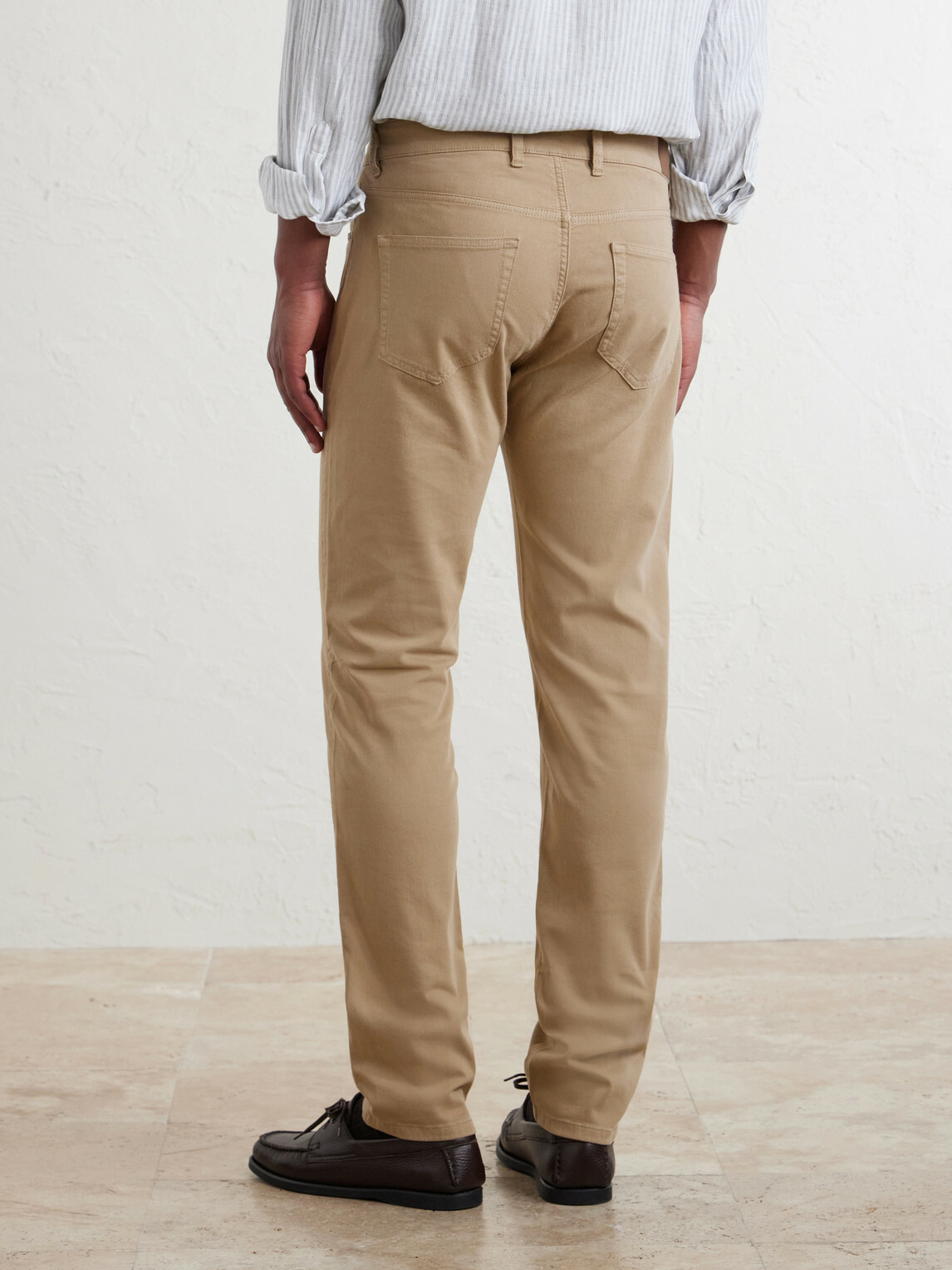Peter Millar - Straight-Leg Stretch Cotton and Lyocell-Blend Trousers - Neutrals