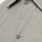 A Kind of Guise Men's Sterling Quilted Shirt Jacket in Frosted Olive