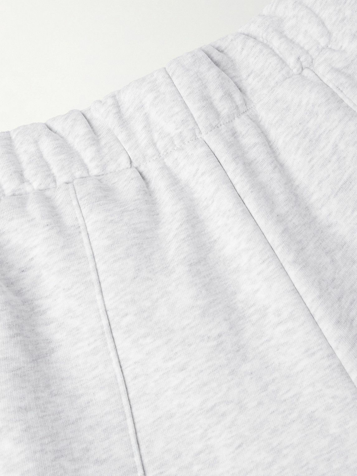 ON - Club Tapered Organic Cotton-Blend Jersey Sweatpants - Gray