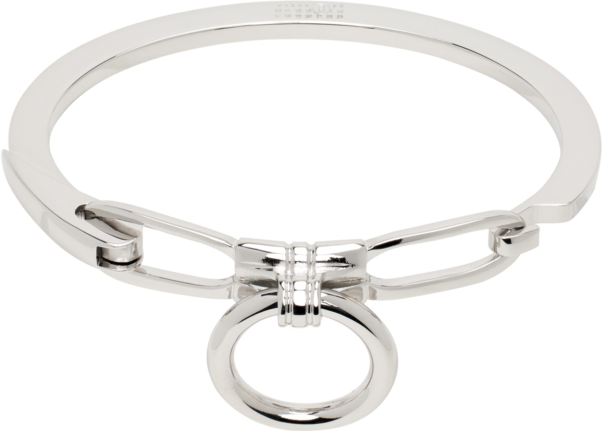 【MM6 Maison Margiela】Chevaliere bracelet オープンカフ MM6 Maison Margiela Chevalière Bracelet MM6 Maison Margiela