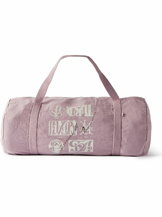Photo: Total Luxury Spa - Printed Cotton-Canvas Duffle Bag