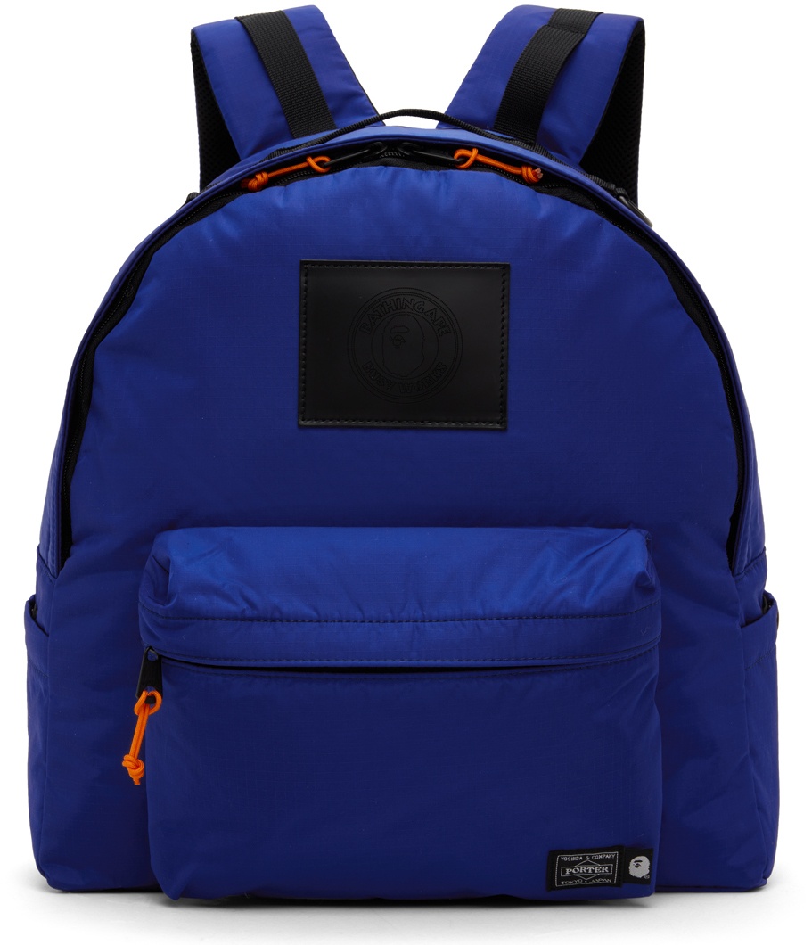 Photo: BAPE Blue Porter Edition Backpack