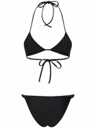 GUCCI Shimmery Stretch Jersey Bikini Set