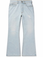 ERL - Flared Distressed Jeans - Blue