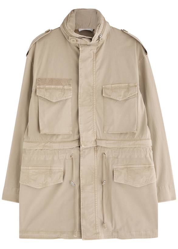 Photo: Helmut Lang Field Stretch-cotton Jacket Sand