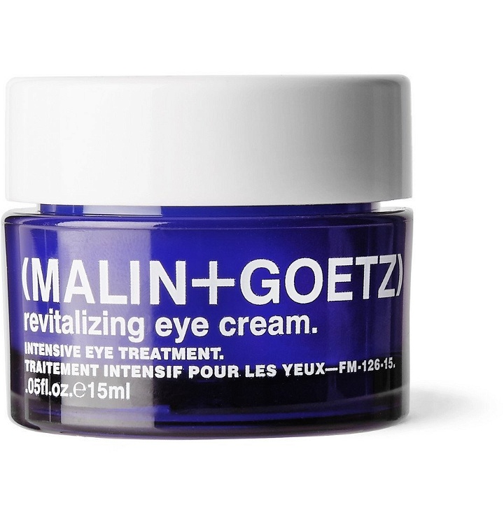 Photo: Malin Goetz - Revitalizing Eye Cream, 15ml - Men - Colorless