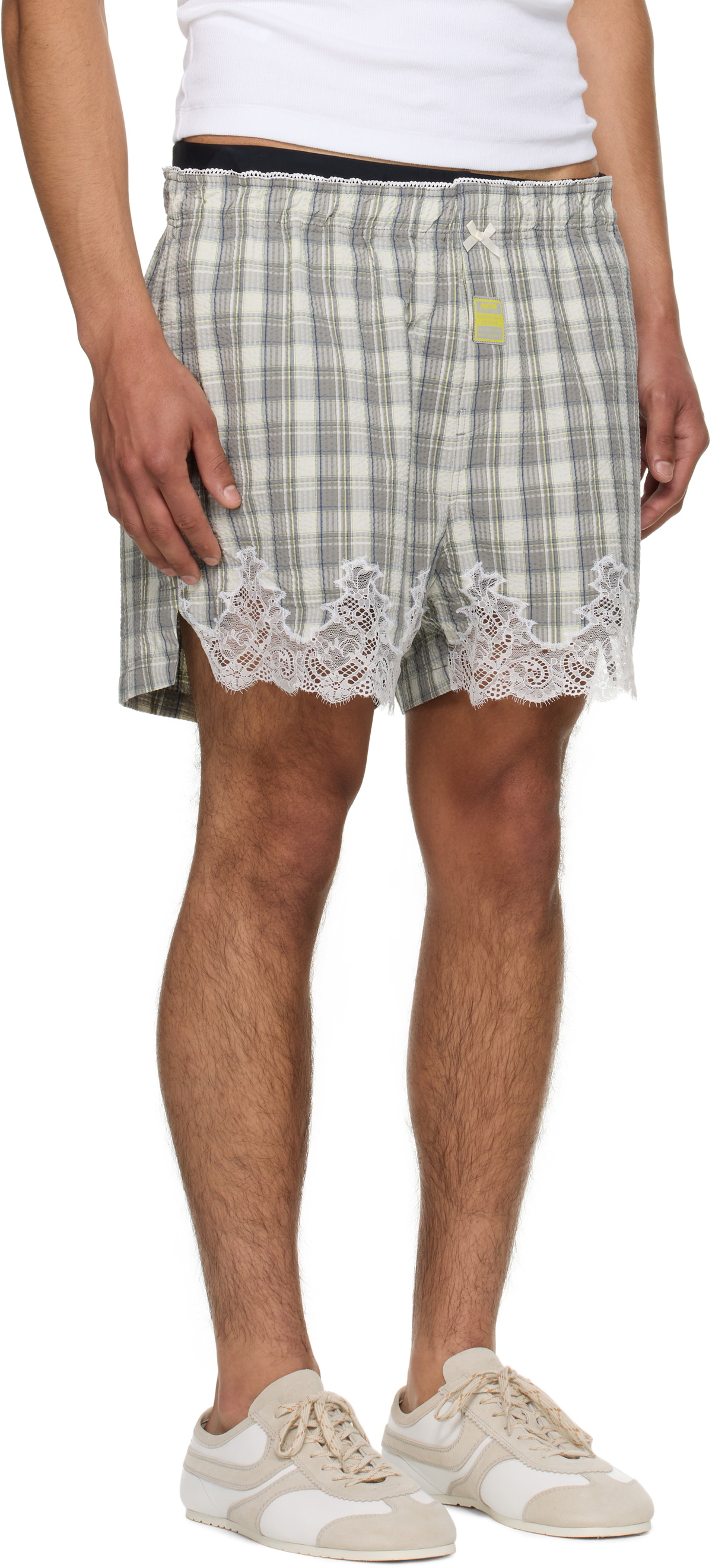 Martine Rose SSENSE Exclusive Gray French Knickers Shorts