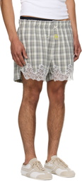 Martine Rose SSENSE Exclusive Gray French Knickers Shorts