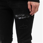 AMIRI Men's MX1 Bandana Jeans in Black