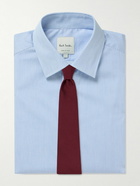 Paul Smith - Slim-Fit Striped Cotton-Poplin Shirt - Blue