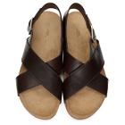 A.P.C. Black Marron Sandals