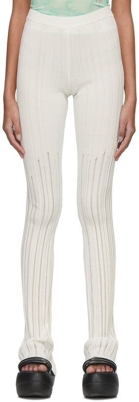 Photo: Marco Rambaldi White Viscose Trousers