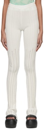 Marco Rambaldi White Viscose Trousers