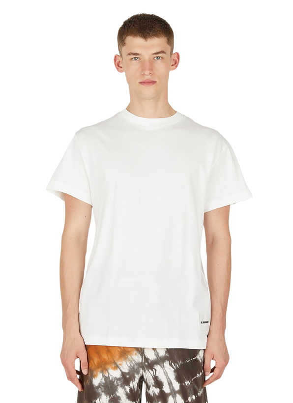 Photo: Jil Sander+ Set of Three Logo Print T-Shirts