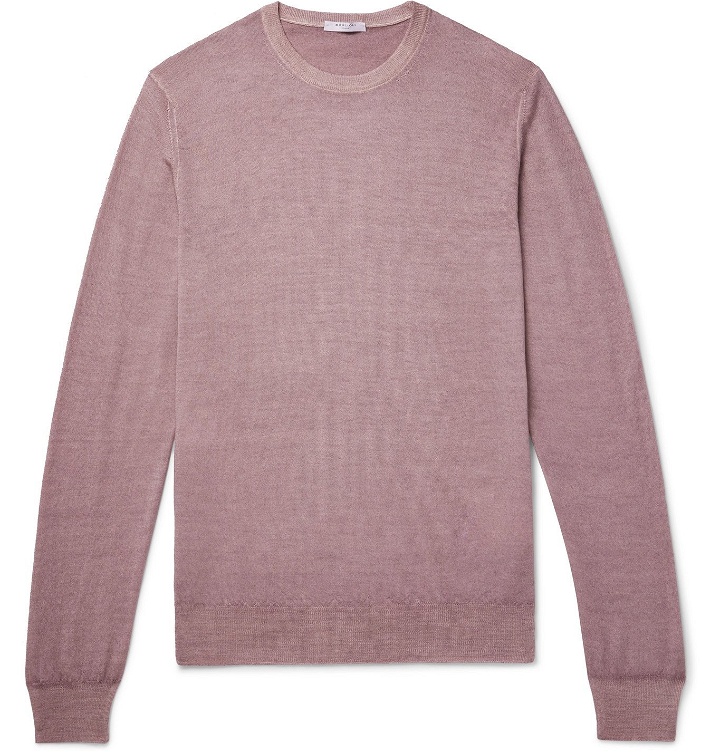 Photo: Boglioli - Virgin Wool Sweater - Pink