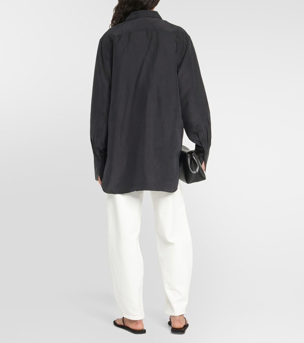 Toteme Oversized silk shirt