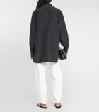 Toteme Oversized silk shirt