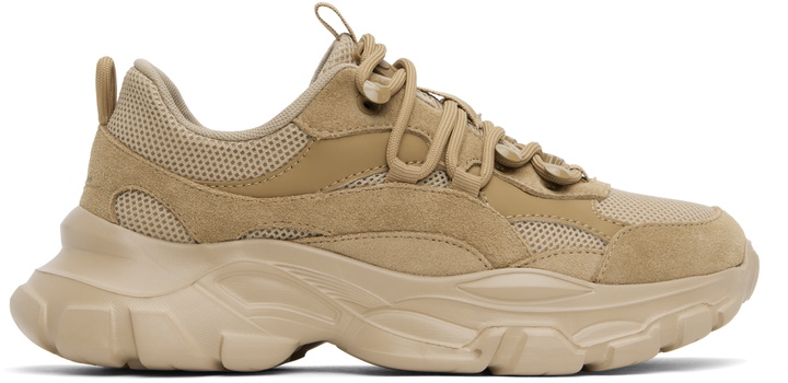 Photo: Weekend Max Mara Tan Bebbio Sneakers