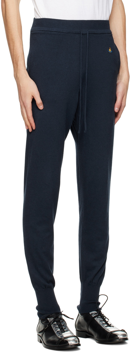 Vivienne Westwood Navy Rib Lounge Pants Vivienne Westwood