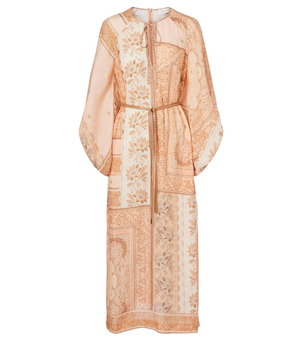 Zimmermann Illustration ruffled knitted maxi dress Zimmermann