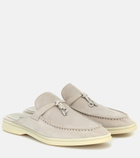 Loro Piana - Babouche Charms Walk suede slippers