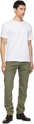 Paul Smith Three-Pack White Organic Cotton Logo Lounge T-shirts