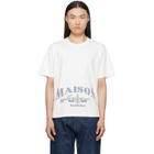 MM6 Maison Margiela Off-White Printed Logo T-shirt