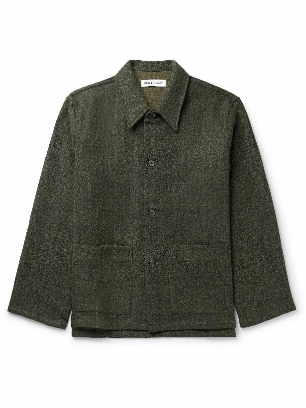 Photo: Our Legacy - Haven Woven Overshirt - Green