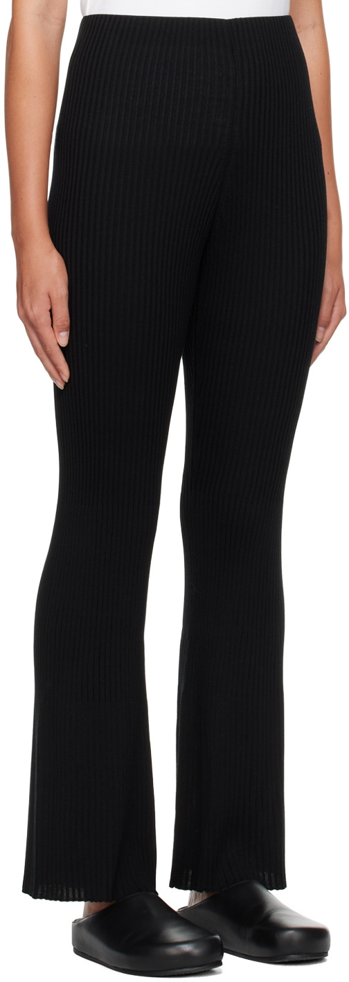 Wolford Black Flared Lounge Pants