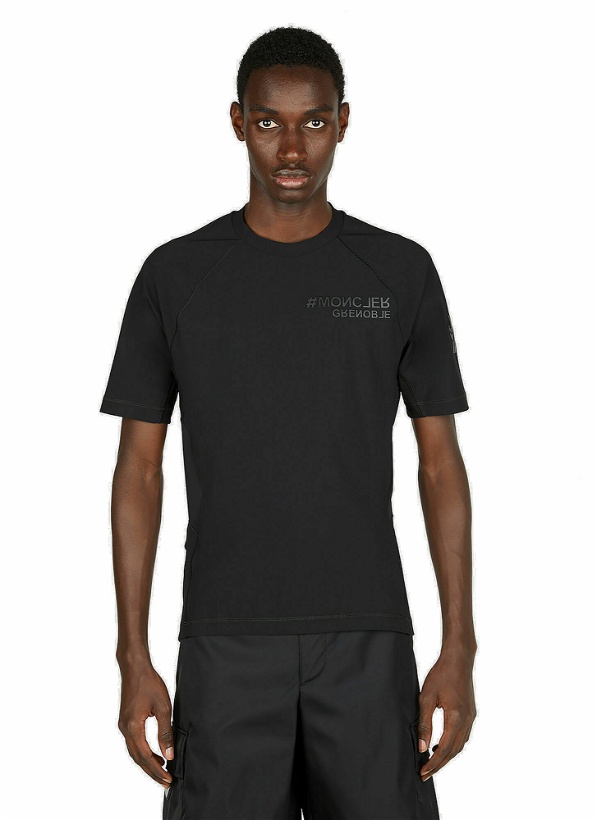 Photo: Moncler Grenoble - Logo Patch T-Shirt in Black