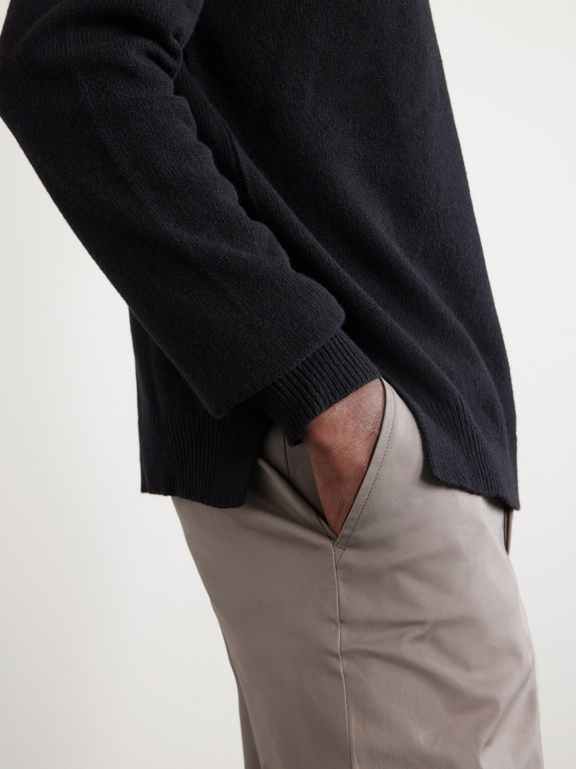 Rick Owens - Cashmere-Blend Knitted Sweater - Black