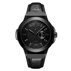 JBW Saxon 48 Quartz Diamond Black Dial Mens Watch J6373D