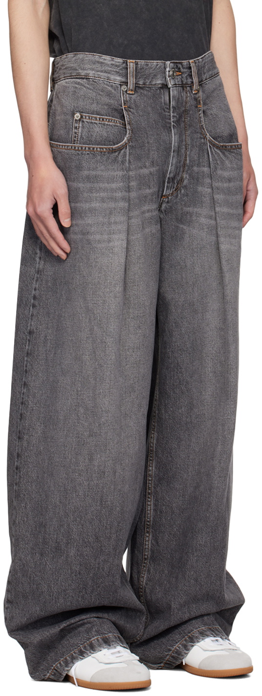 デニム・ジーパン ISABEL MARANT Woman Jeans Grey PA224322H020I 02GY Isabel Marant Outlet: Pants women - Grey | Isabel Marant