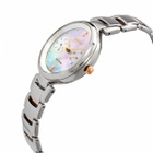 Citizen Chronograph Mother of Pearl Crystal Dial Ladies Watch FD1106-81D
