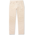 Massimo Alba - Cotton-Velvet Trousers - Men - Off-white