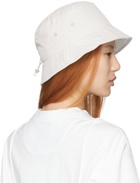 Y-3 Off-White Logo Bucket Hat