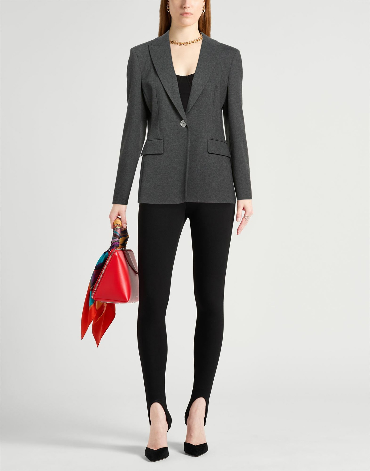 Pinko Womens Blazer in Grey