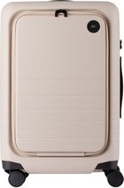 Monos Taupe Carry-On Pro Plus Suitcase