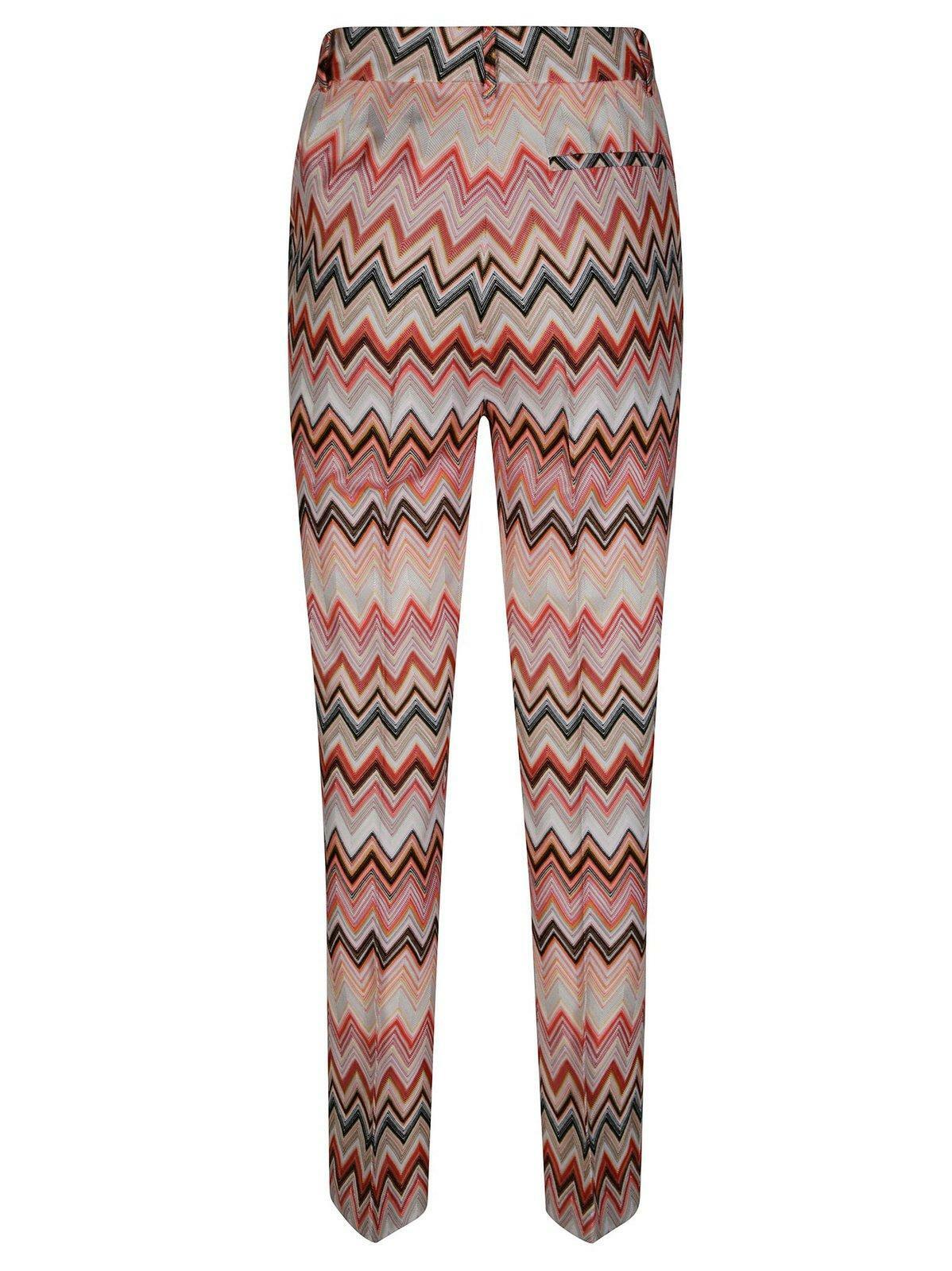 パンツ MISSONI Patterned trousers Missoni Zigzag Patterned Trousers Missoni