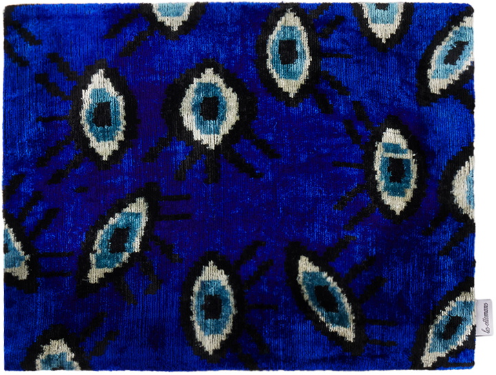 Photo: Les-Ottomans Blue Eye Cushion Case