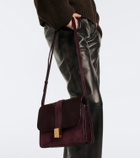 Khaite Blake Medium calf hair crossbody bag