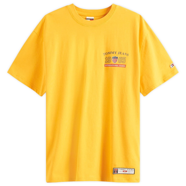 Photo: Tommy Jeans Men's Archive Games T-Shirt in College Gold