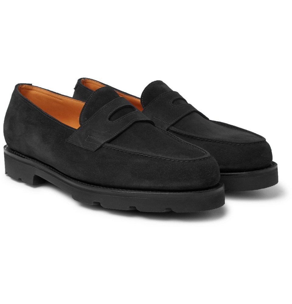 美品】JOHN LOBB CAMPUS 12 Black Suede | unimac.az