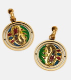Etro Paisley drop earrings