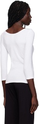 Wolford White Cordoba Long Sleeve T-Shirt