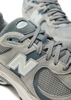 New Balance 2002R Panelled Suede and Mesh-knit Sneakers Grey