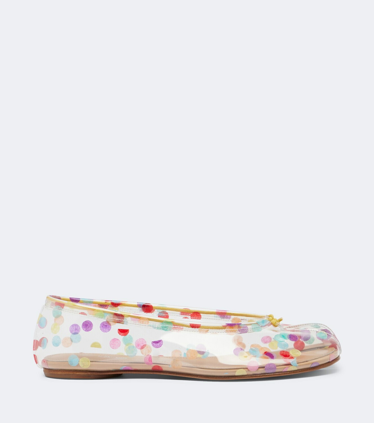 Maison Margiela Tabi printed ballet flats