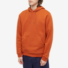 Norse Projects Men's Vagn Classic Popover Hoody in Burnt Orange